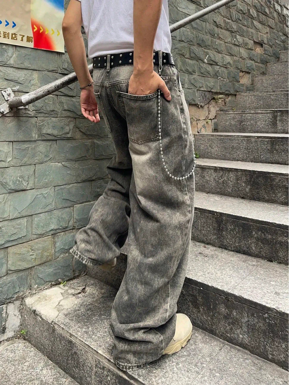 Loose Fit Baggy Denim Jeans