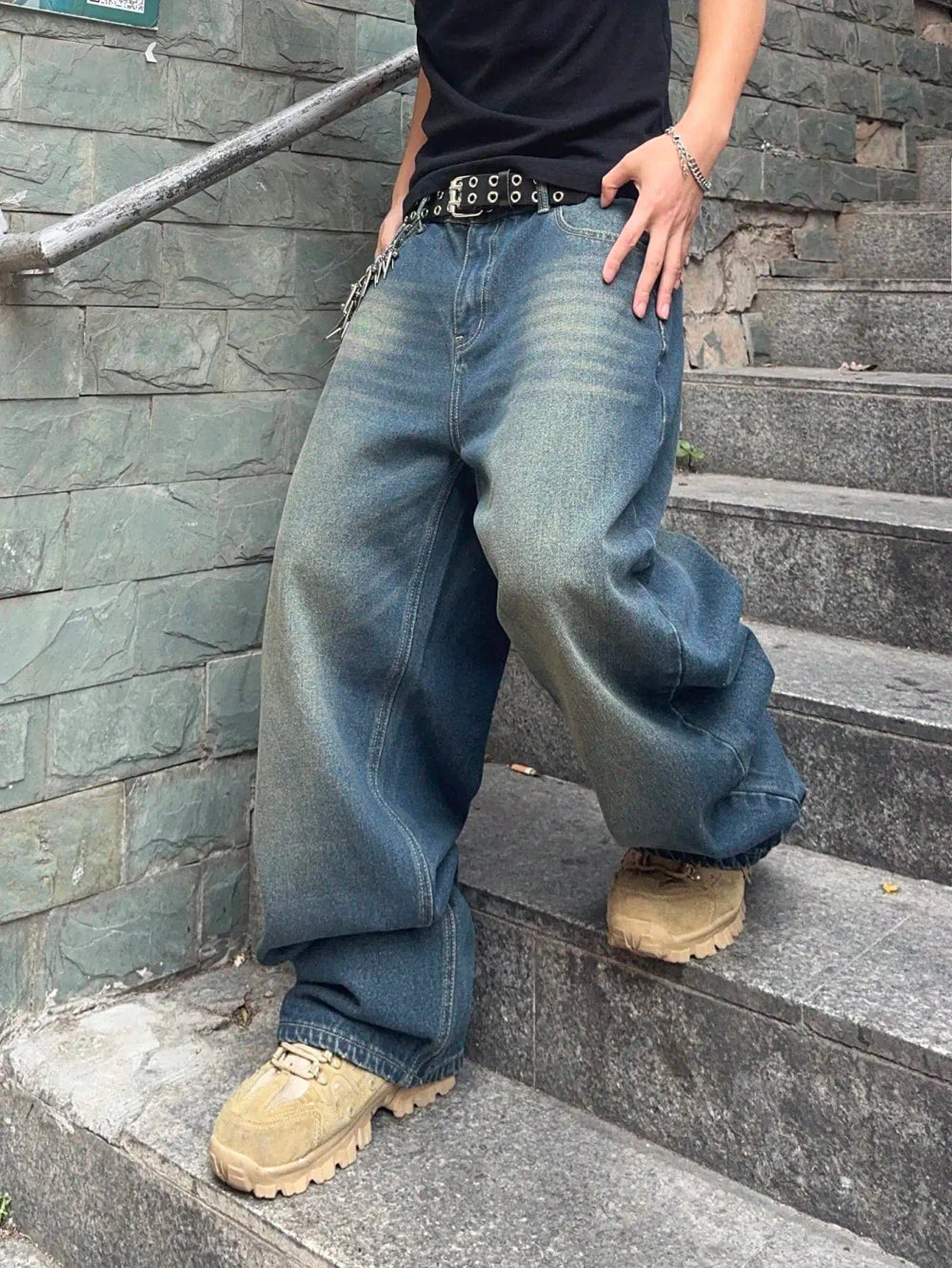 Loose Fit Baggy Denim Jeans