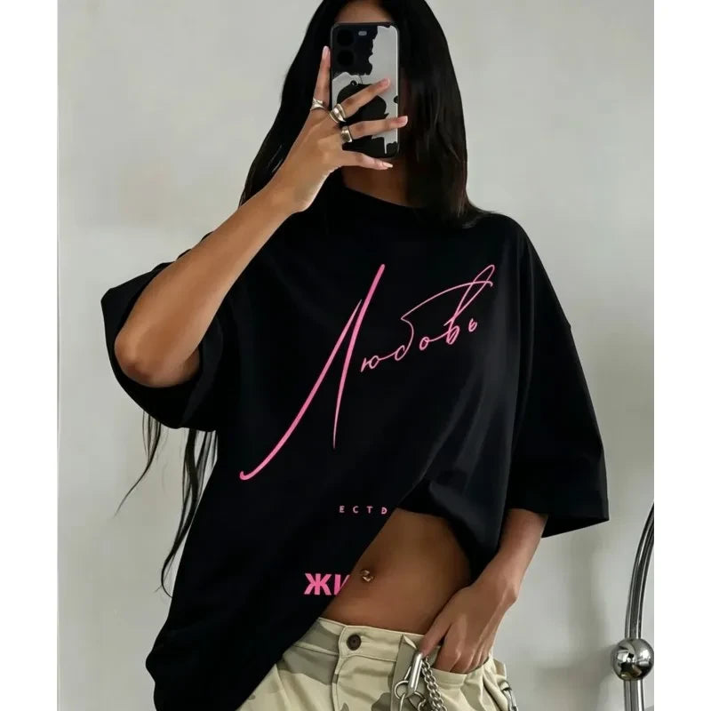 Letter T-shirt