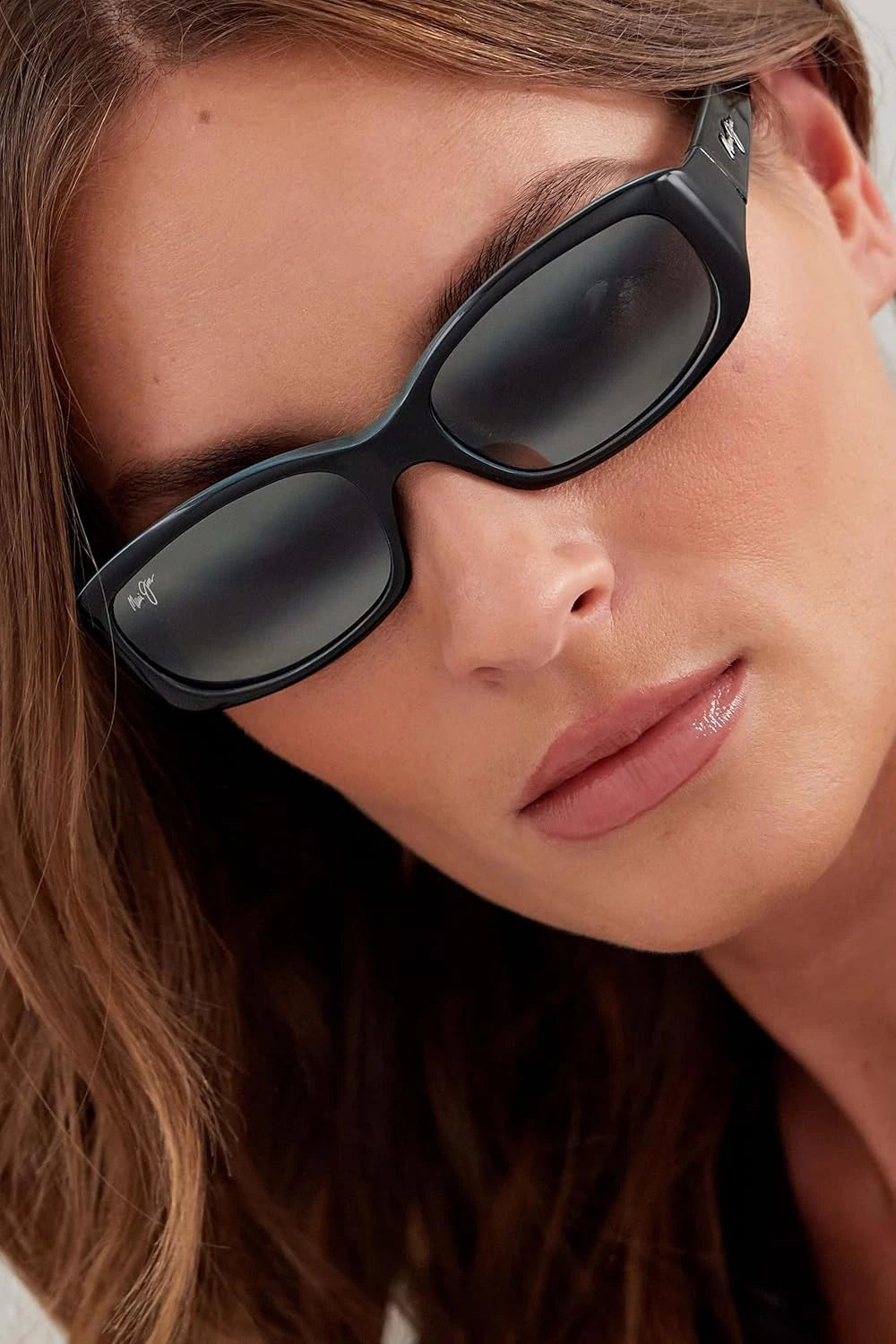 Maui Jim Punchbowl Rectangular Sunglasses