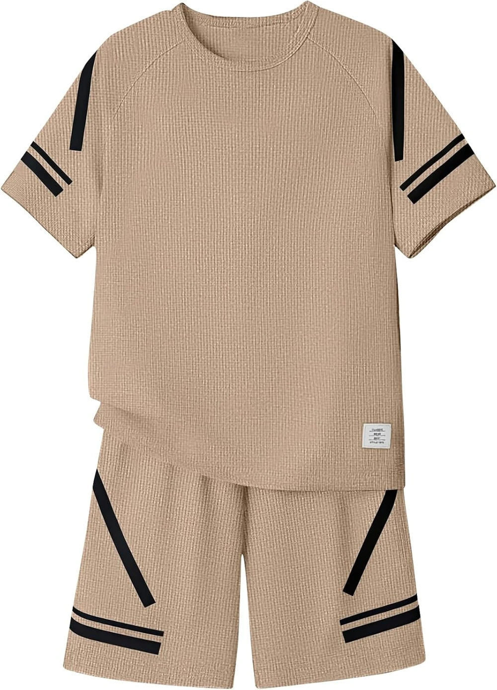 Cakaner Boys Waffle Knit Outfit